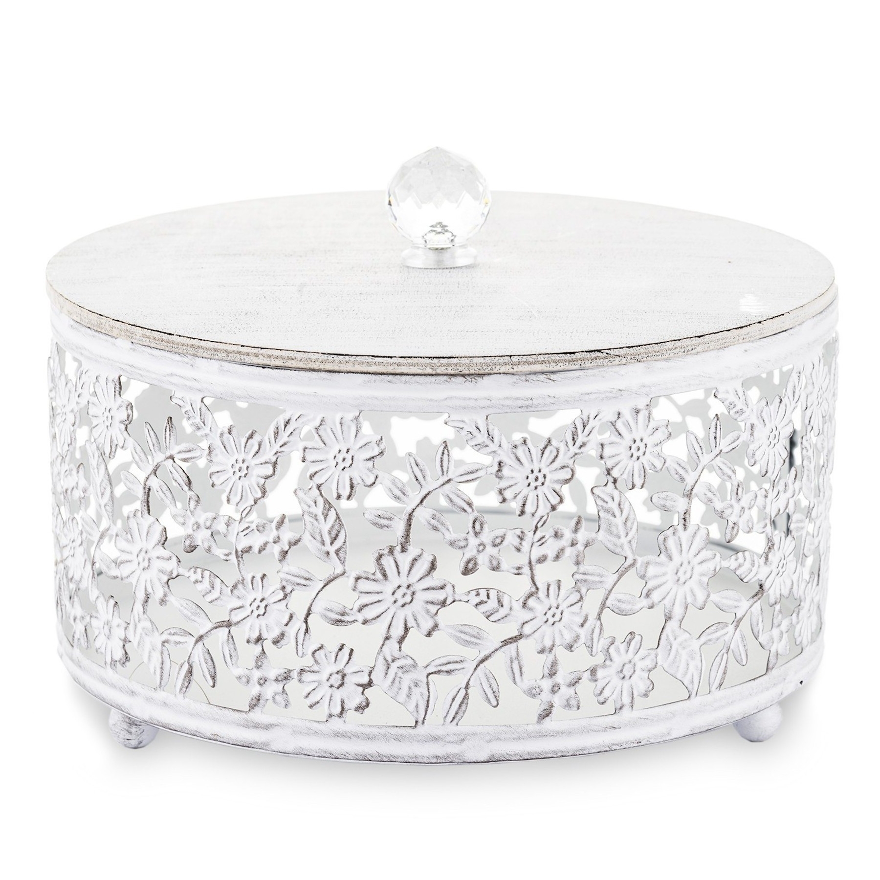 Rakva, kovová šperkovnica, glam, 20 cm