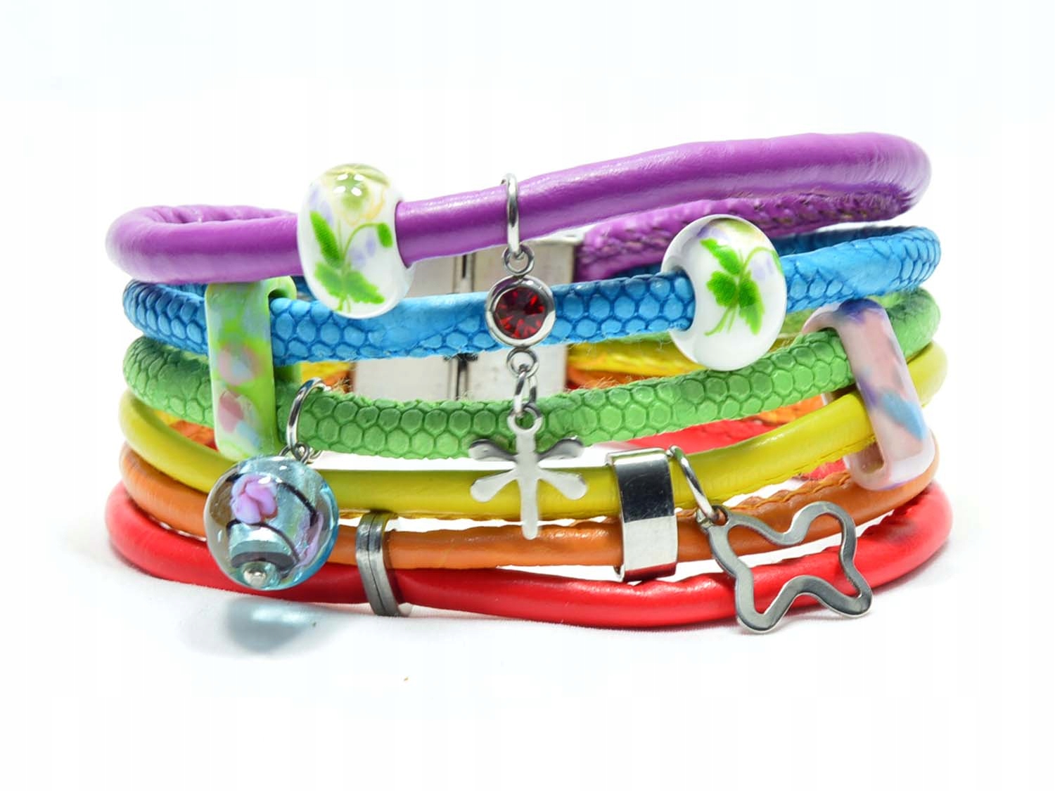 Rainbow Náramok Eco -Geather Nerezová oceľ