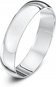 THEIA RIM RING 4mm unisex veľkosť 21 (19,4 mm) GOLD 9ct