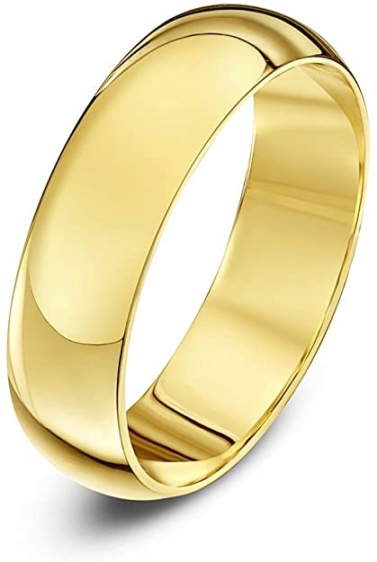 Theia Ring 5 mm unisex R.29 (22 mm) zlato 585