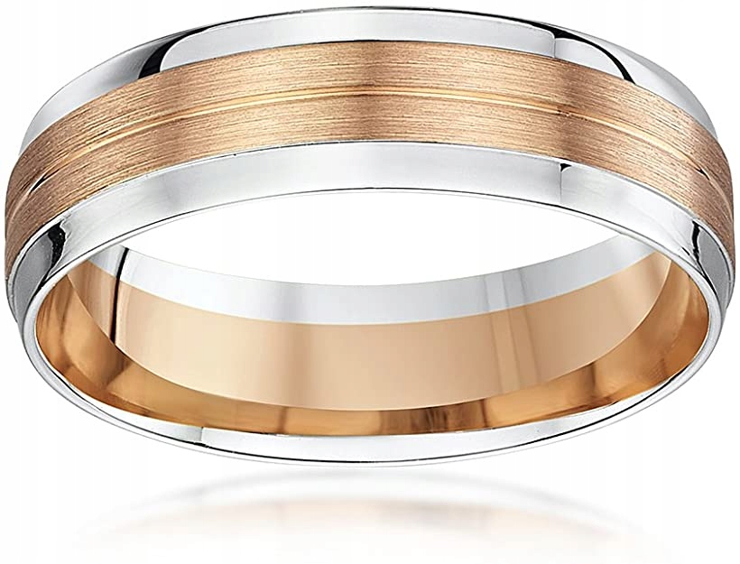 Theia Ring 6 mm unisex r. 23 (20,1 mm) zlato 585