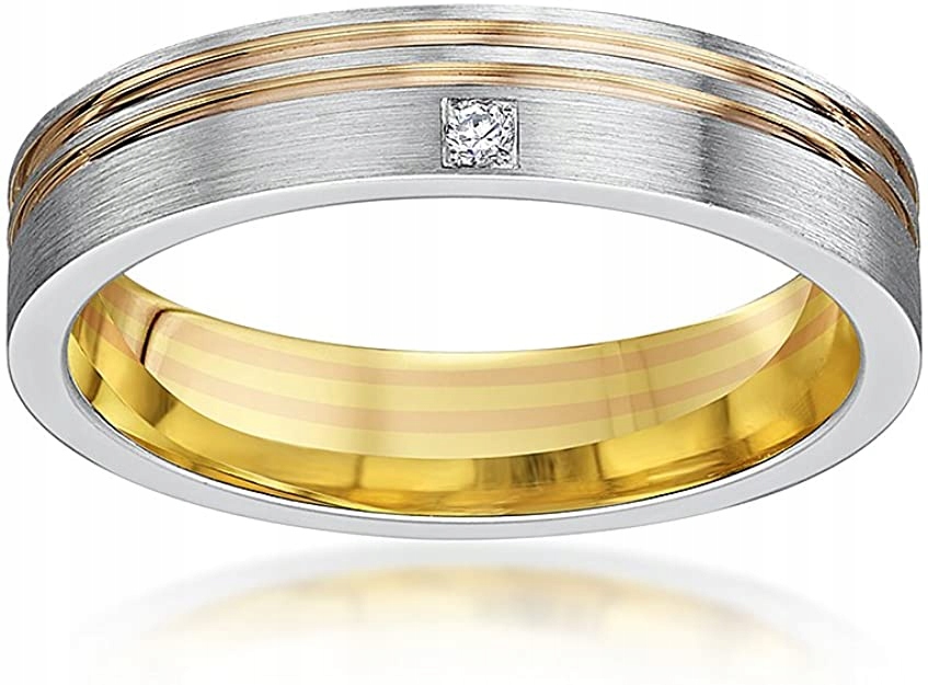 Theia Diamond Ring 0,02Ct R. 18 Gold 585 14 CT