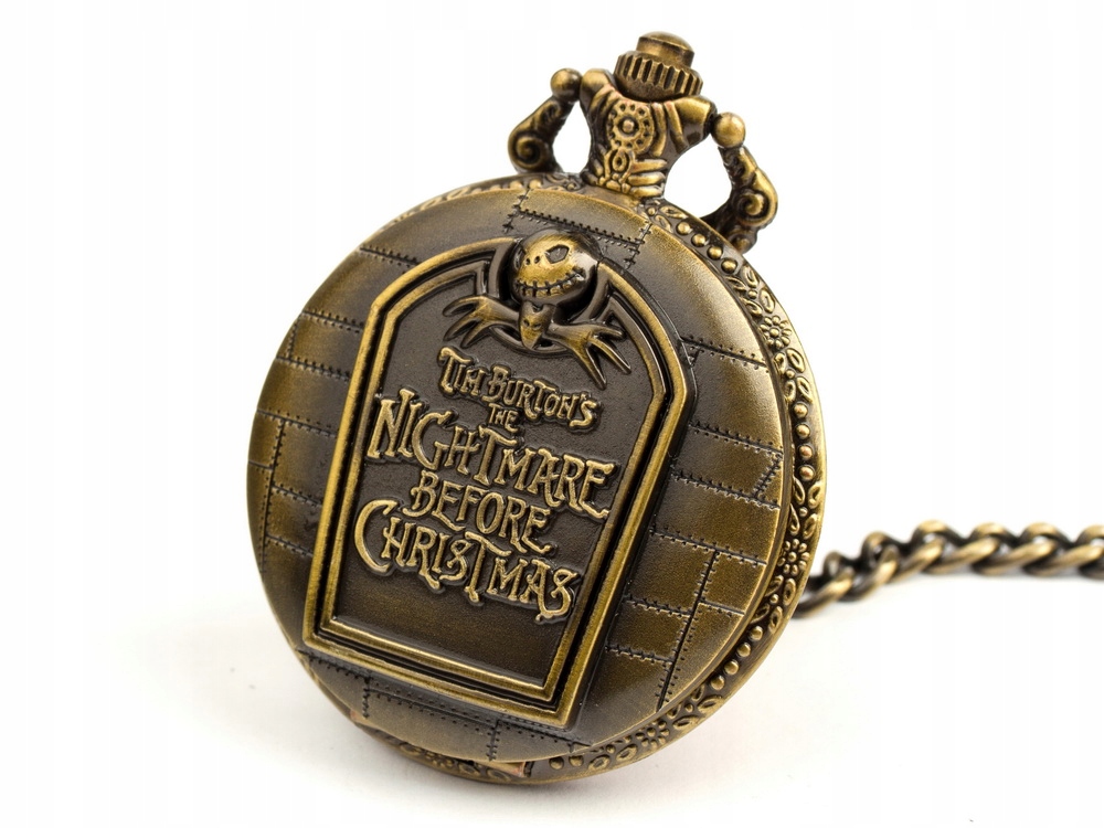 Pánské hodinky - Tim Burton Pocket Watch on the Chain