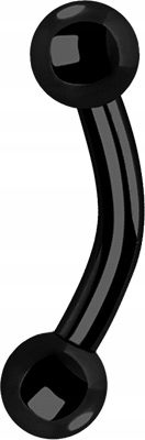 TYTAN BLACK banán 1,2x8 3mm vnútorná guľa