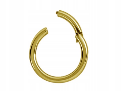TYTAN GOLD segment so sklopným krúžkom 1,2x8 pre ušný nos