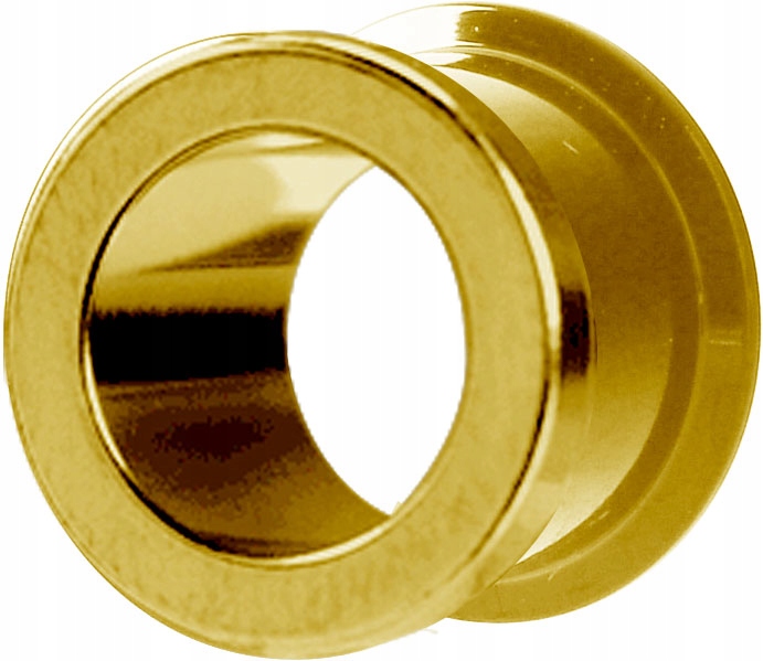 TYTAN GOLD odskrutkovaný tunel 11mm vnútorný