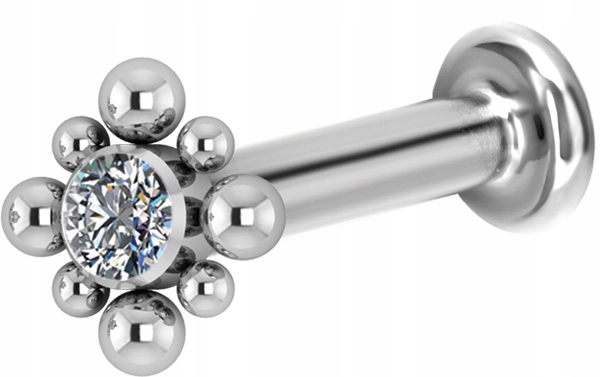 TYTAN labret 1,2x6 klaster jedna strana M12 WH 2,5mm