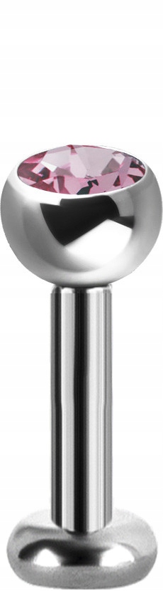 TYTAN labret 1,2x8 interná 3mm PI guľa ZFS