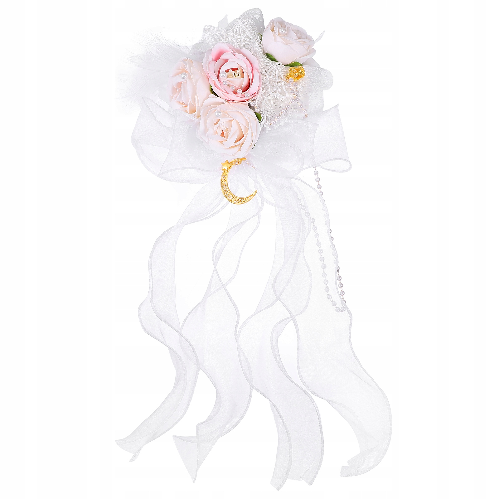Tea Party Hair Clip Cocktail z pokrývok hlavy