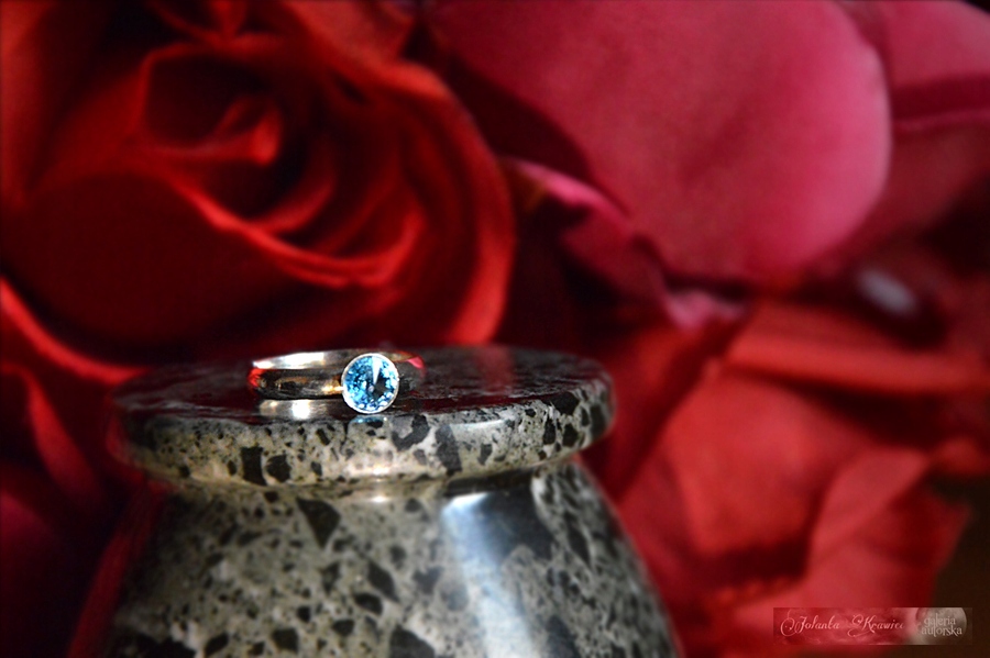 Galéria Topaz London Blue Ring Silver 925