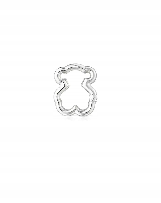 Tous Hold Pendant 2cm Silver Original