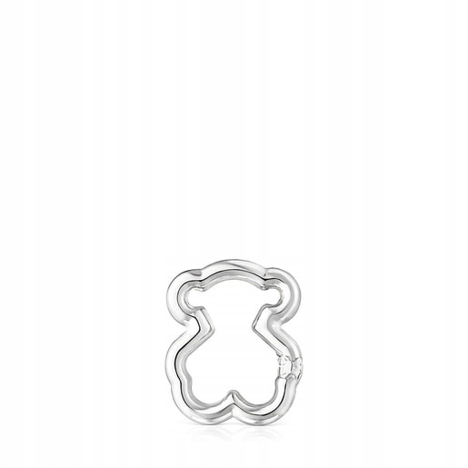 Tous Hold Silver Pendant 2cm originál