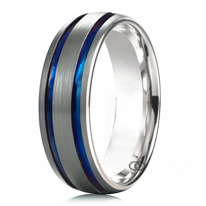 Titanium Semi -Kirkulárna svadobná šírka 5 mm vzor BT37