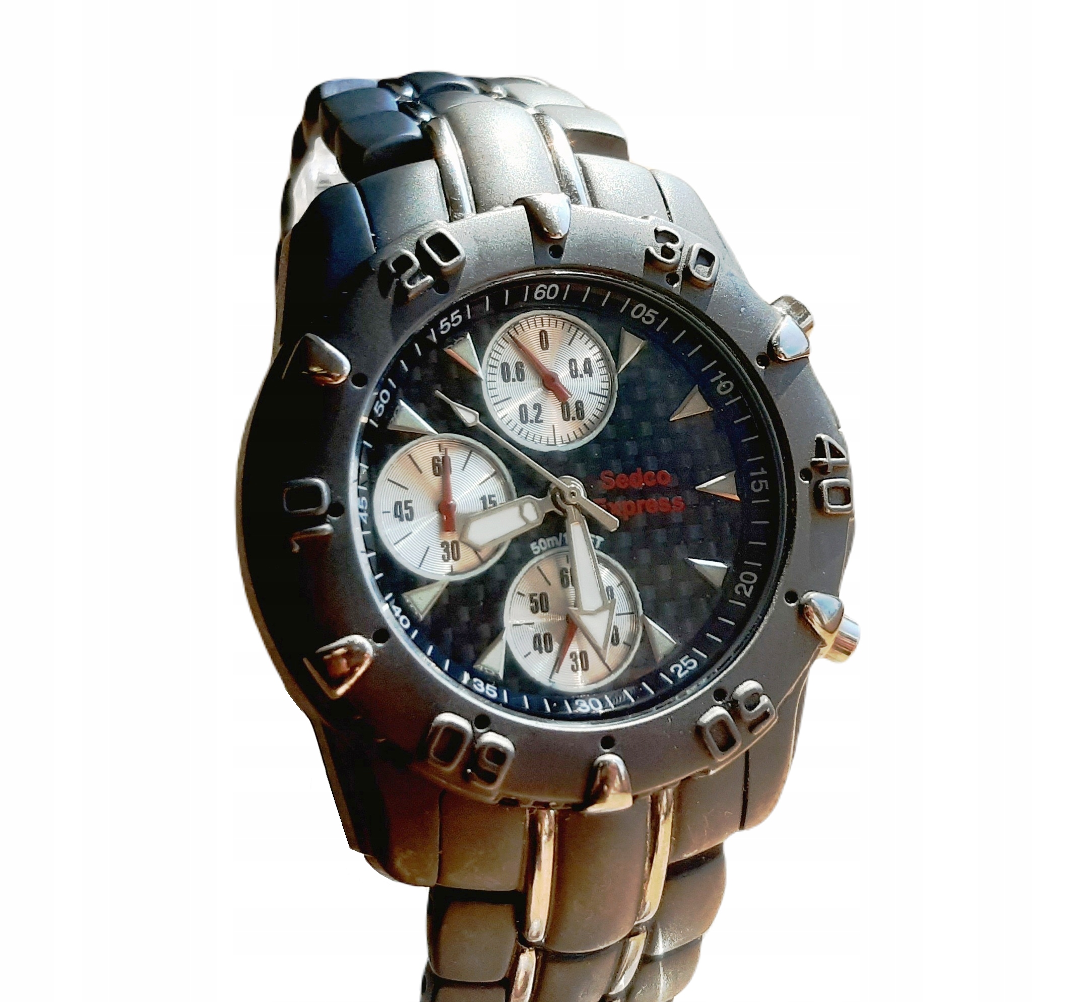 Pánské hodinky - Jedinečný titánový hodinky Sedco Express Diver