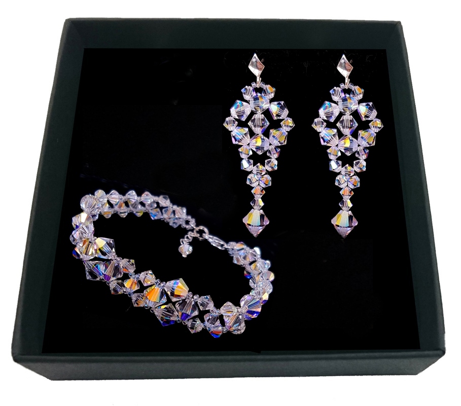 Sada šperkov UNIVIA * SVADBA Swarovski CrystalAB