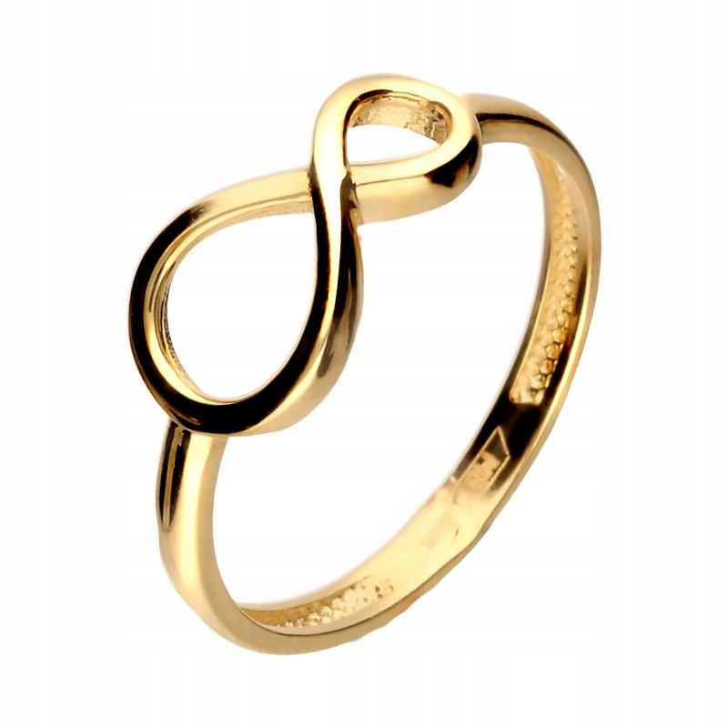 OČARUJÚCI INFINITY GOLD RING PR.585 / 14K