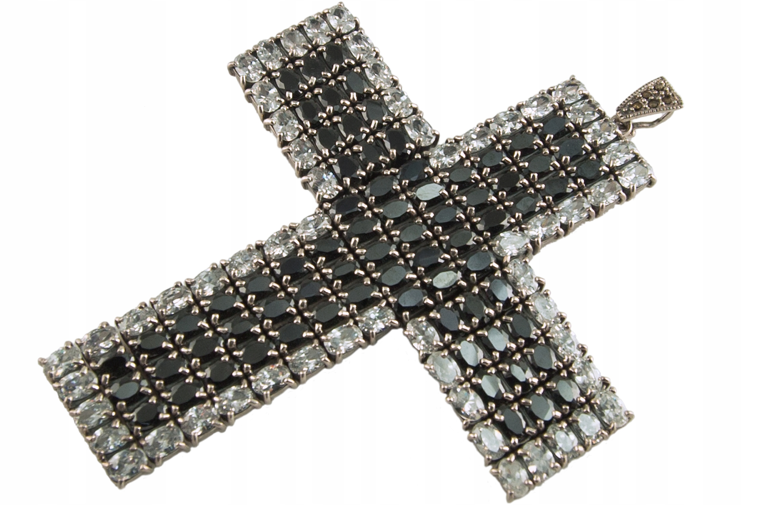 Versil Pendant Cross Cross kamienok Silver 925