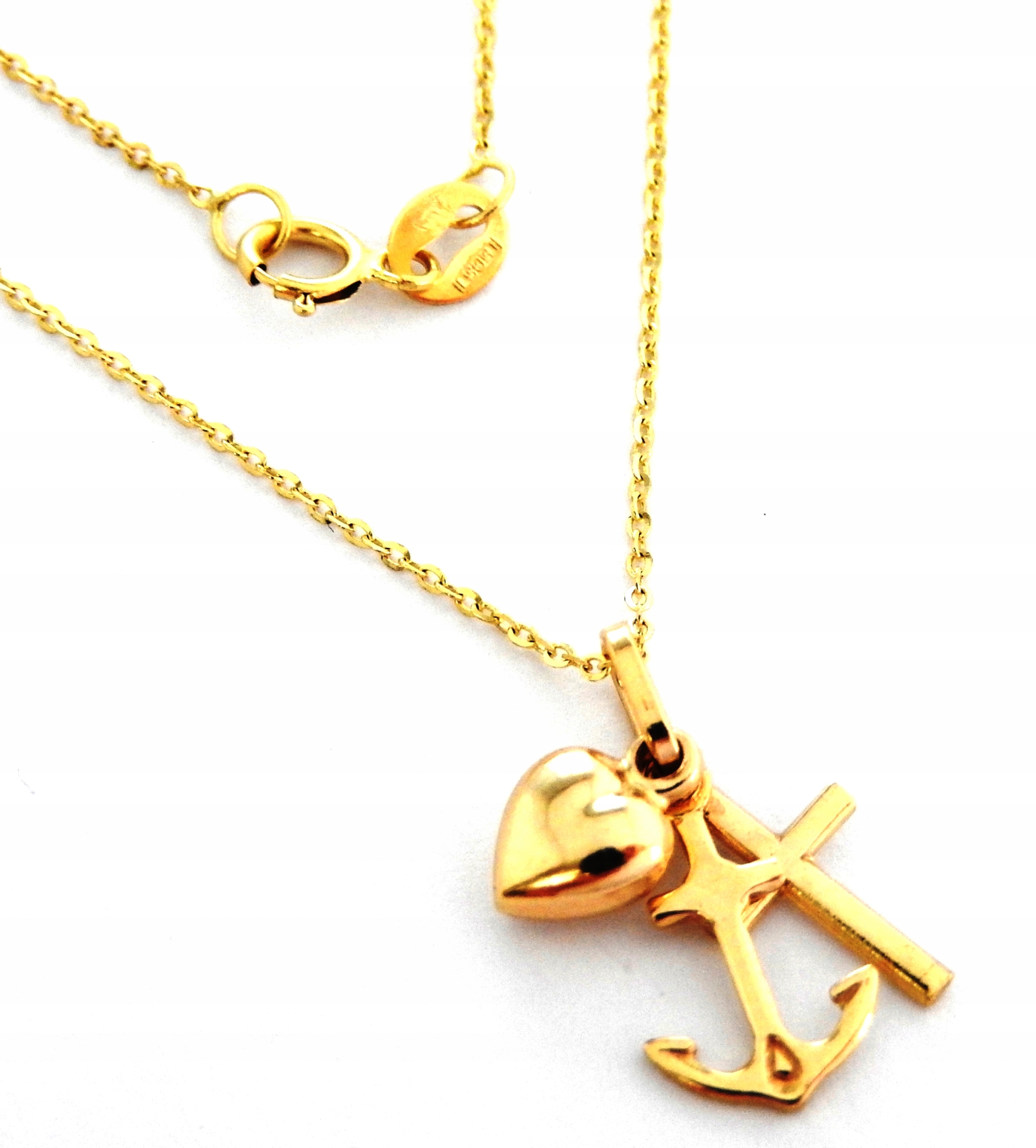 Faith Hope Love Chain 45 cm set 585