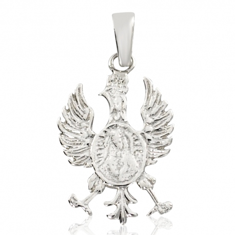 Eagle prívesok so starou Máriou z roku 1919 Silver 925