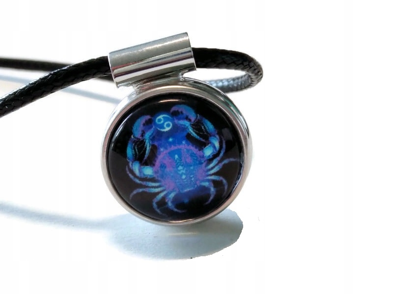 Prívesok prívesok Cabochon Zodiac znamenia rakovinu