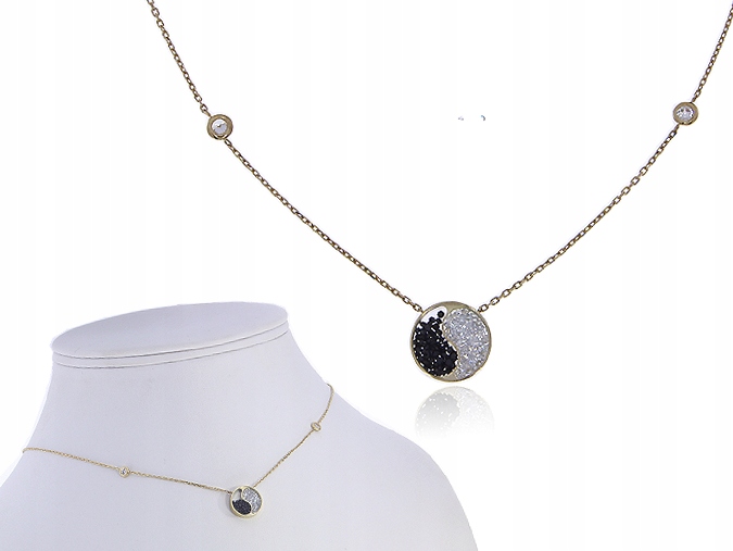 Zlatý prívesok 585 Celebrity Choker Choker Lgzn67