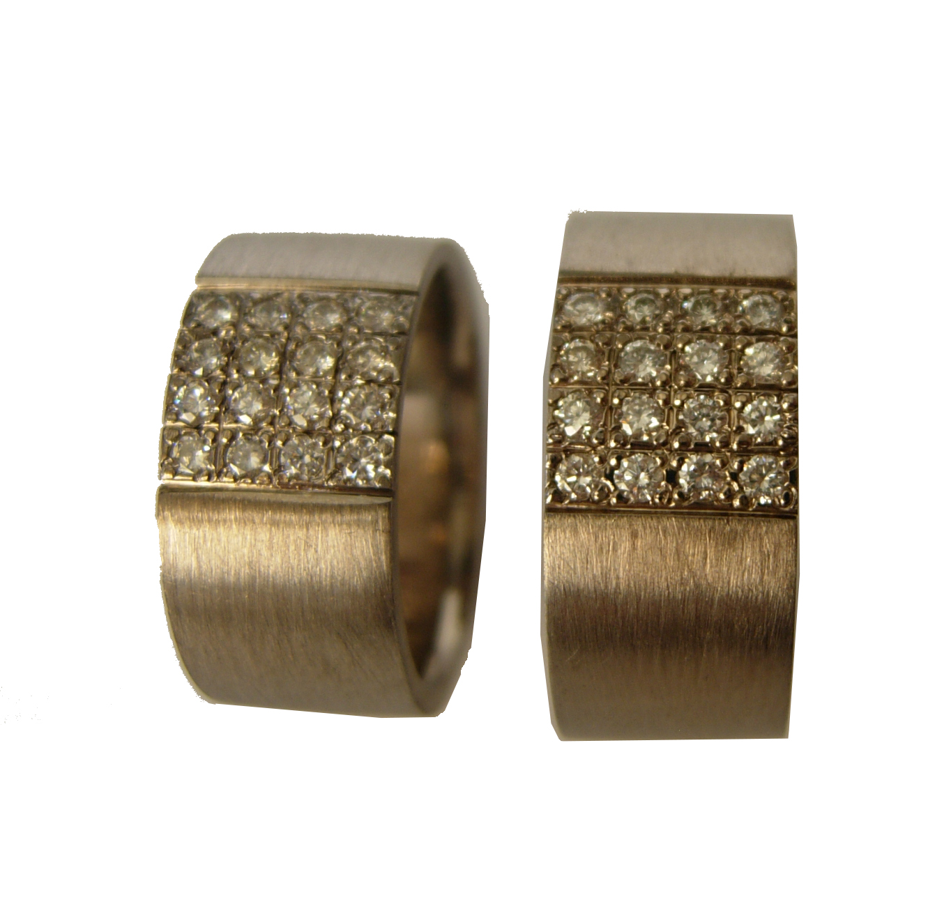 SKVELÉ ZLATÉ snubné prstene Pri pokuse o 585! 0,64 ct