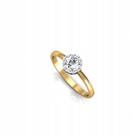 SKVELÝ BRILLIANTS prsteň 0,12 ct -50% i