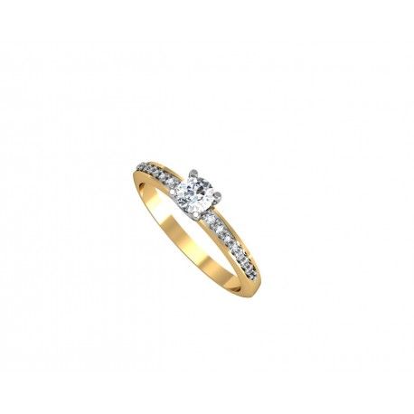 SKVELÉ BRILLIANTS prsteň 0,29 ct -50% id
