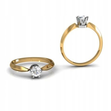 SKVELÝ BRILLIANT prsteň 0,25 ct id: 1741