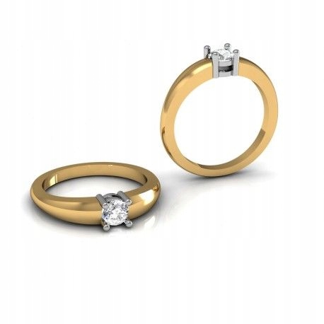 SKVELÝ BRILLIANT prsteň 0,40 ct id: 1727