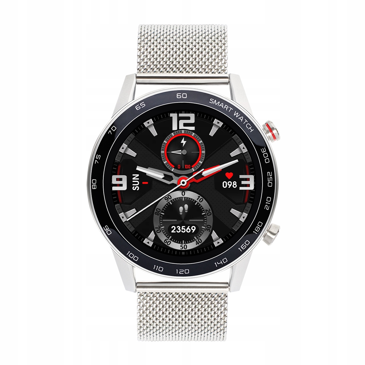 Pánské hodinky - WatchMark Smartwatch WDT95 Puls Puls EKG O2