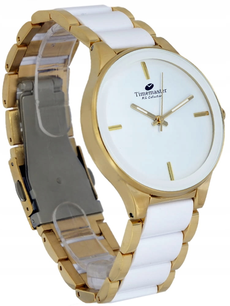 Dámske hodinky - White & Gold Timemaster - Zqtim 180-07 3l G