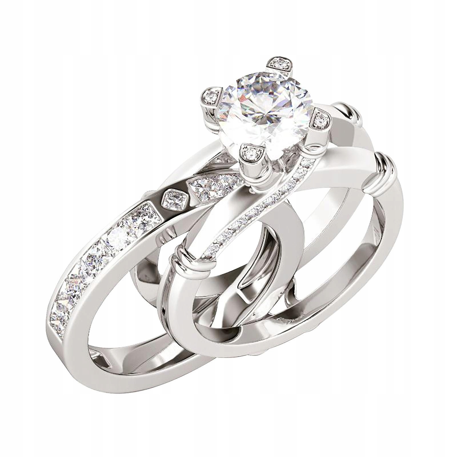 Multi-Color-2 v 1 Creative Ring Set