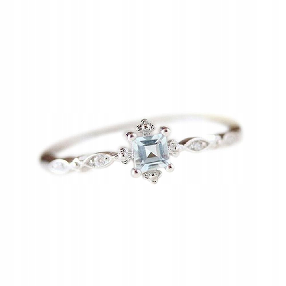Viacfarebné vintage mose krásny biely diamten