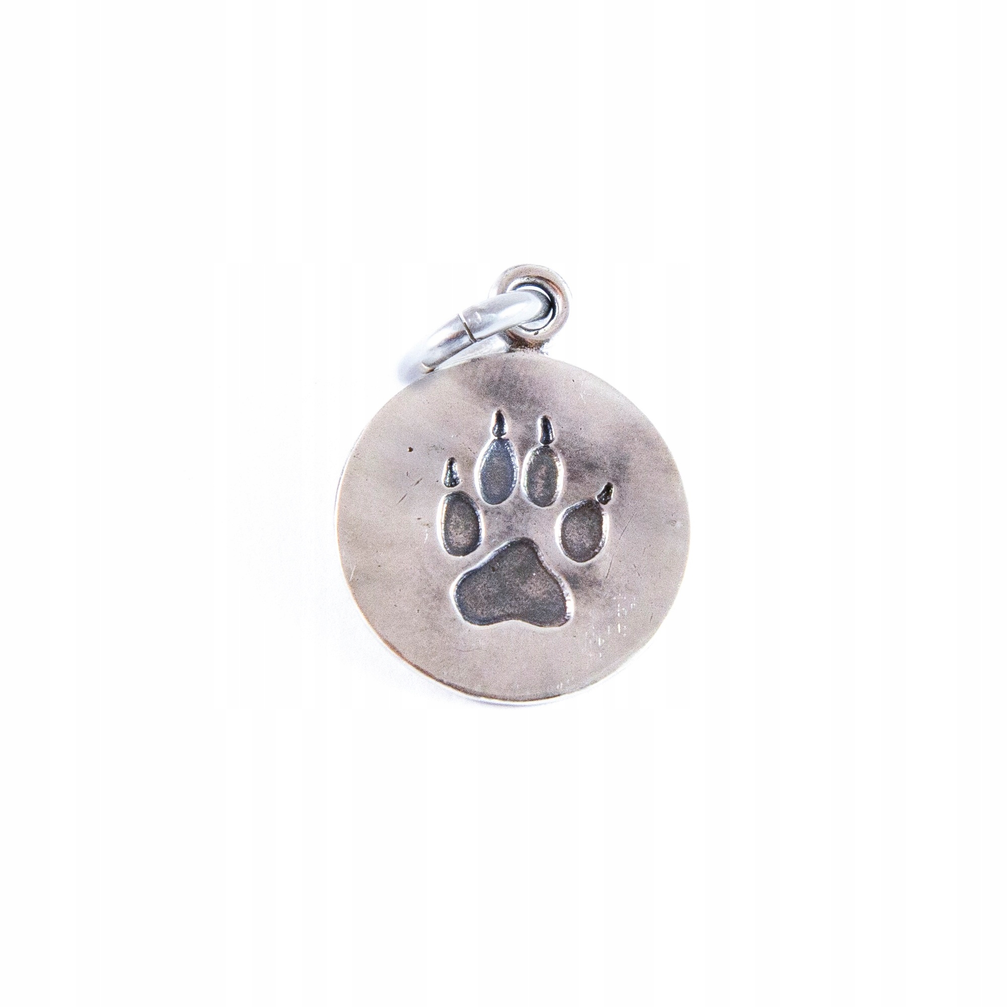 Pendant Dog Paw veľký strieborný Zahario