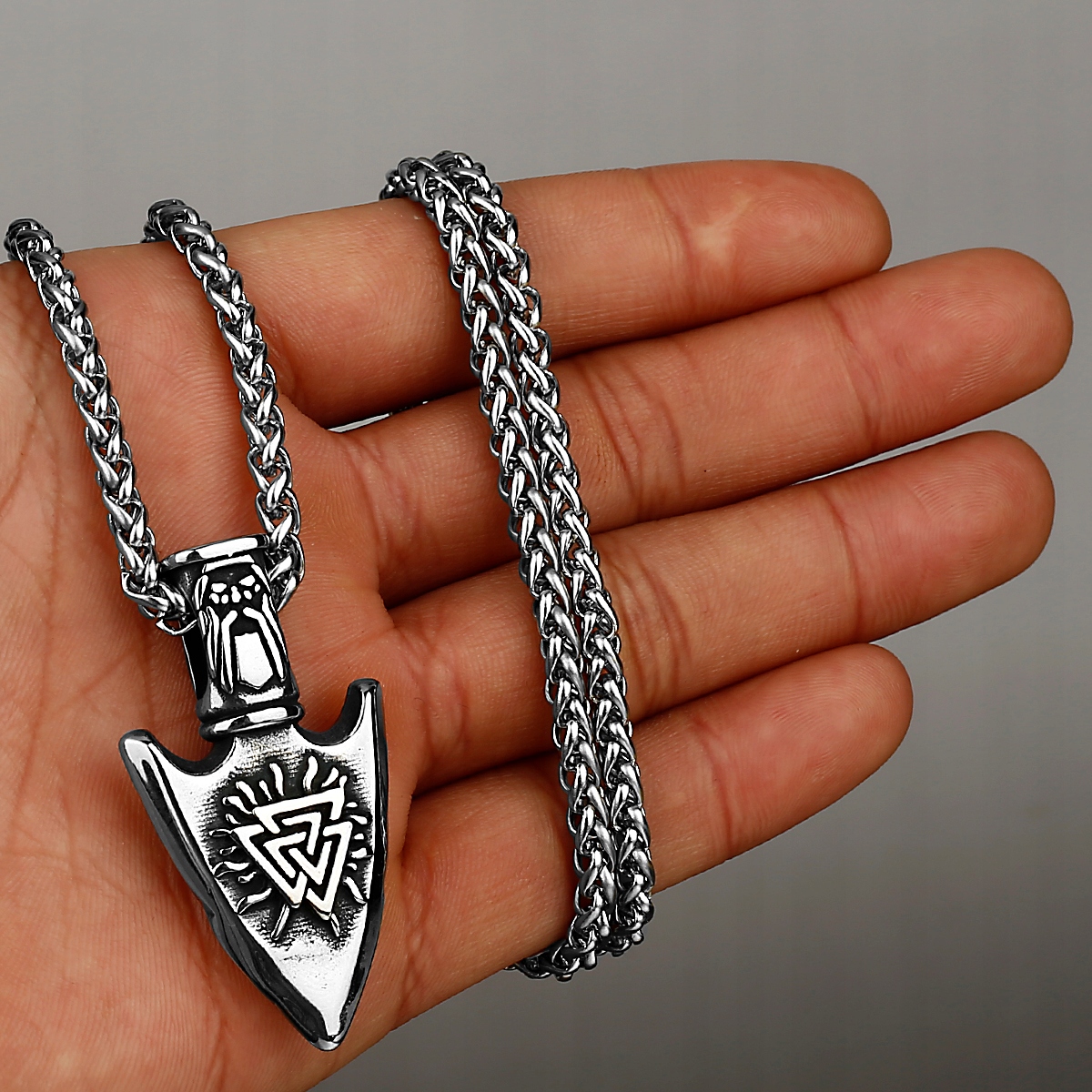 Gungnir Vegvisir vikingový prívesok