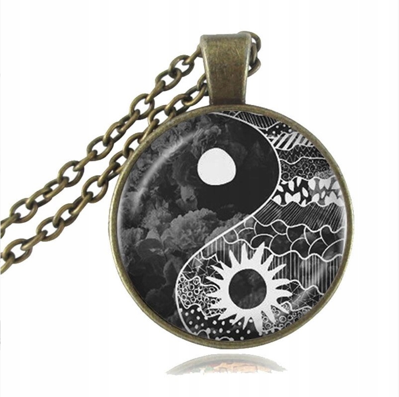 Yin Yang Pendant Sun and Mesiac