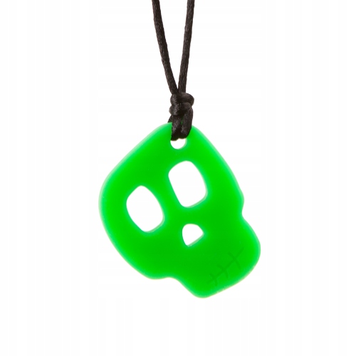 Silikónový prívesok na hryzenie, zelený