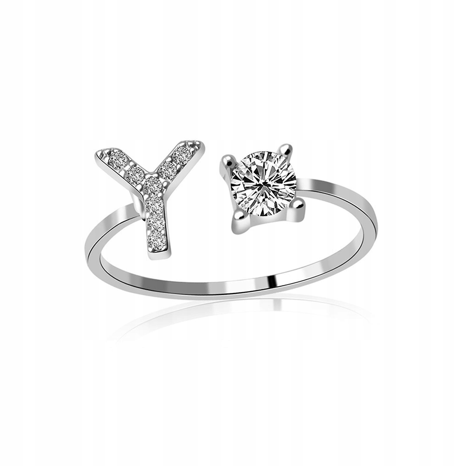 Y-Open Ring Vynikajúci nastaviteľný strieborný