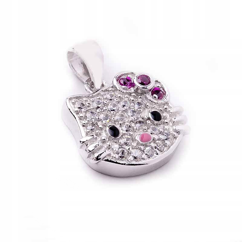 SILVER KITTEN HELLO KITTY prívesok K DARU 24H