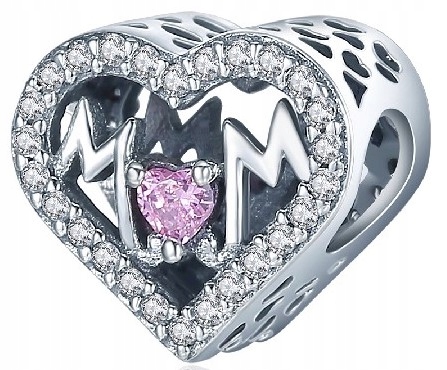 PRÍVESOK strieborný 925 CHARMS PANDORA matka gravírovaná
