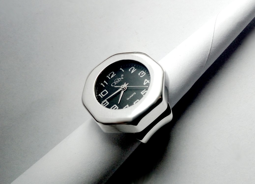 Dámske hodinky - Silver Watch-Piercie Full Wawa nastavenie