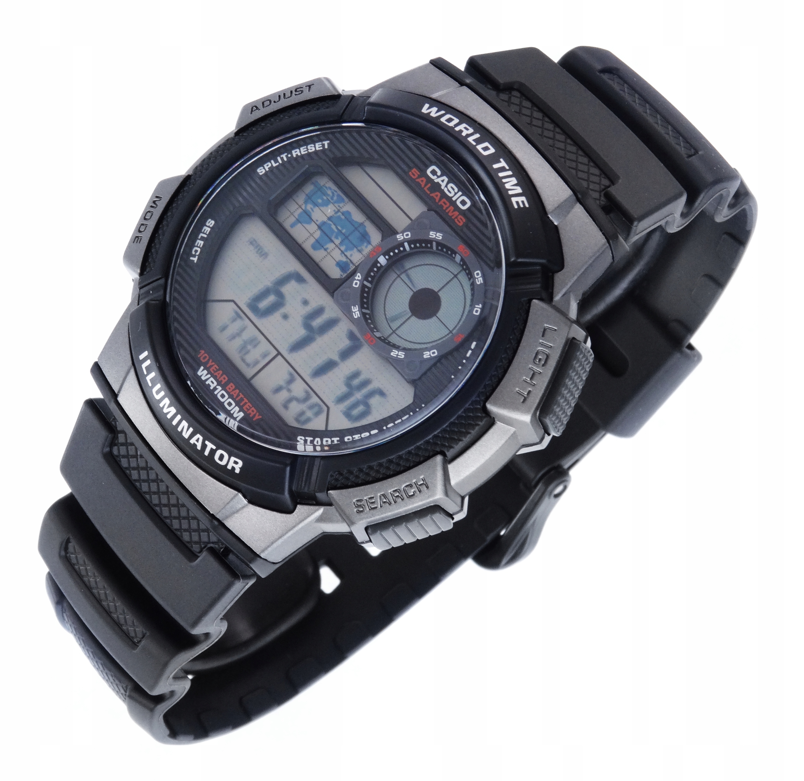 Pánské hodinky - Casio AE -1000W -1B Promocia -20% WR 100M