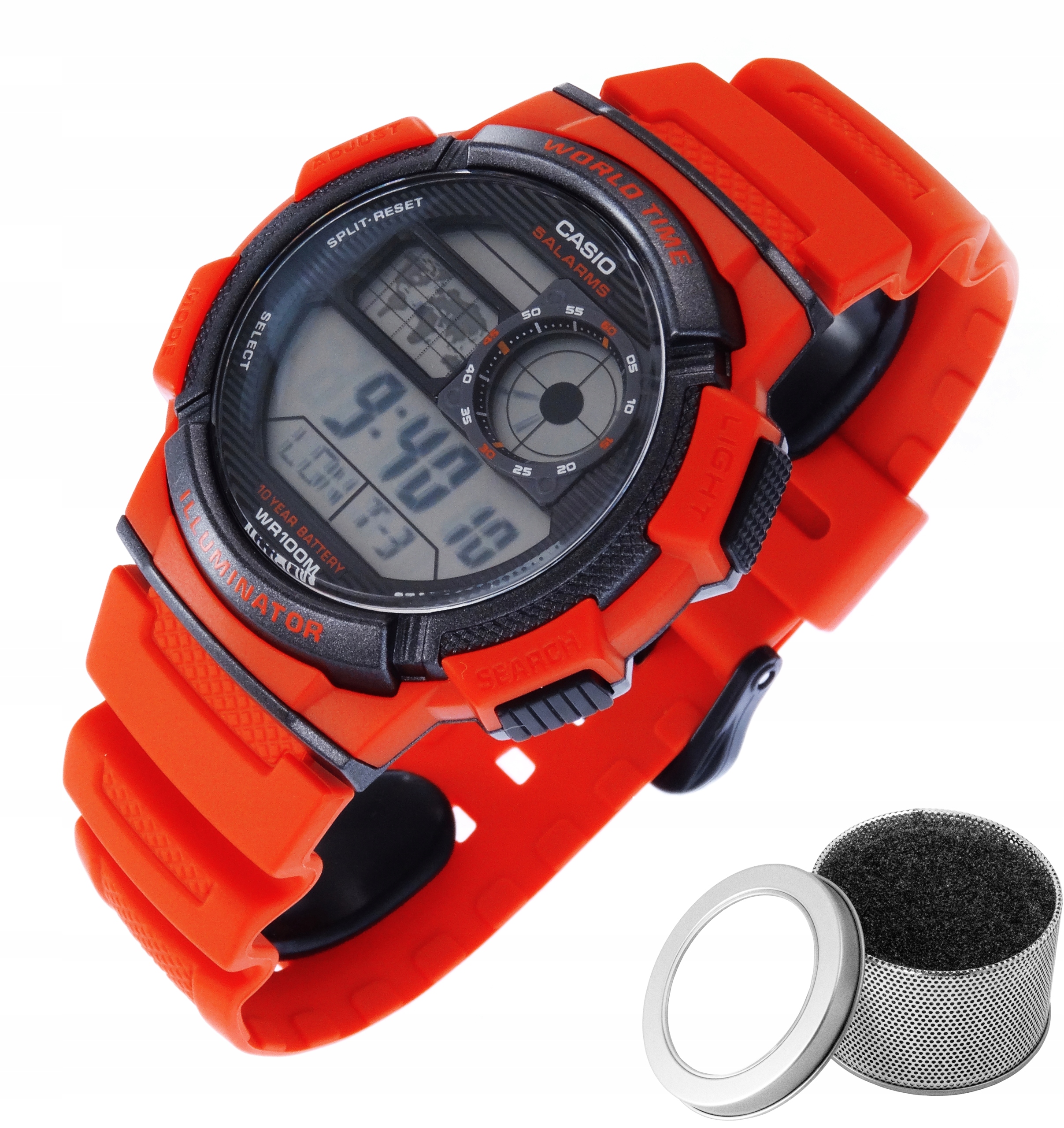 Pánské hodinky - Casio AE -1000W -4A hodinky WR 100M + Can