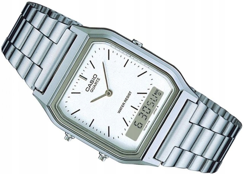 Pánské hodinky - Casio AQ-230A-7D retro hodinky Classic Original Box