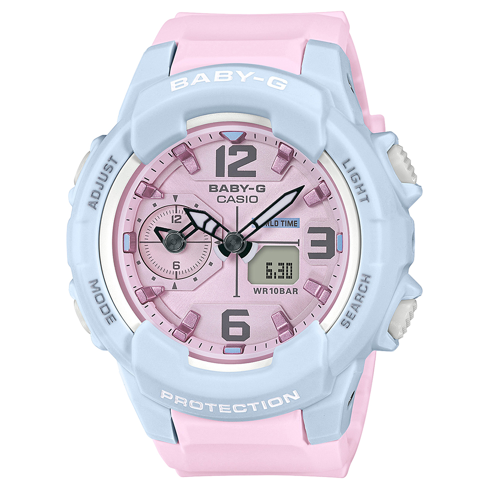 Dámske hodinky - Casio Baby-G BGA-230PC-2B hodinky s balením
