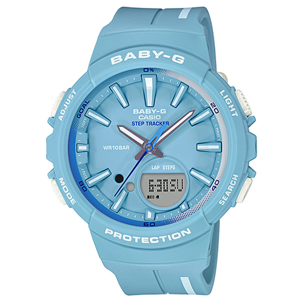 Dámske hodinky -  Casio Baby-G BGS-100RT-2 hodinky s balením