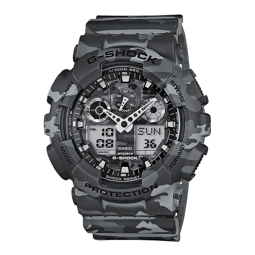 Pánské hodinky - Casio G-Shock GA-100CM-8 hodinky s balením