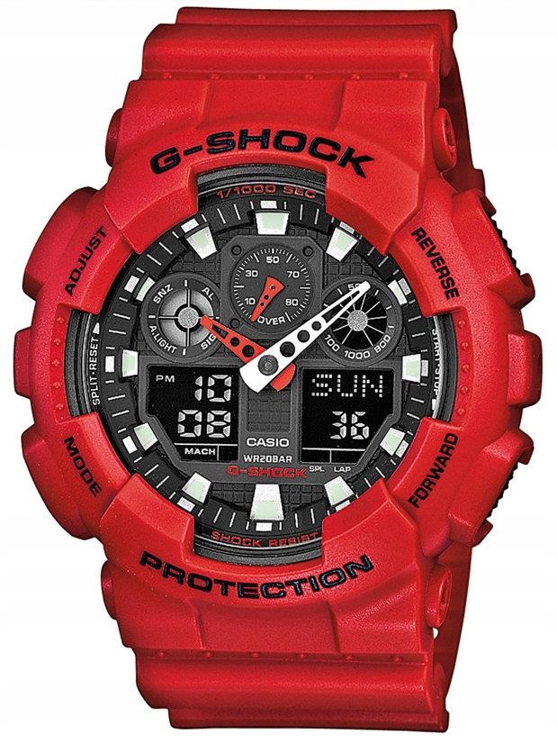 Pánské hodinky - Casio G-Shock Original GA-100B 4A +gravírovacie hodinky