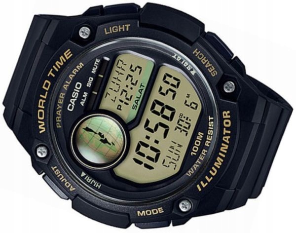 Pánské hodinky - Casio Sport CPA-100-9avef WR100 Worldtime Watch
